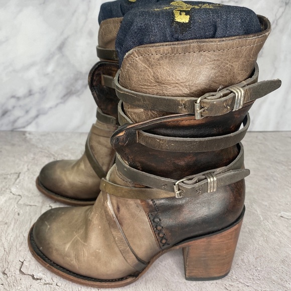 FreeBird by Steven Baker Boot Leather Straps - Picture 3 of 4